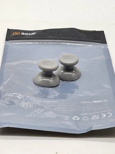 x2 Short Gray Concave SCUF Interchangeable Thumbstick Replacements  - Picture 1 of 5