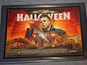 Jason Edmiston, HALLOWEEN (H45), Signed, Alternative Movie Poster - Picture 1 of 14