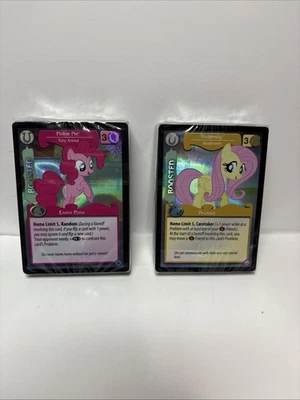 Тематическая колода My Little Pony Premiere Pinkie Pie Fluttershy MLP Enterplay Hasbro - Изображение 1 из 3