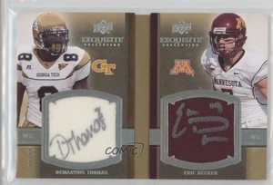 2010 Upper Deck Exquisite Collection /99 Eric Decker Demaryius Thomas Auto RC - Picture 1 of 3