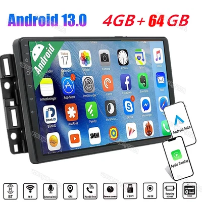 For GMC Yukon Chevy Silverado Sierra Android 13 Car Stereo Radio GPS Navi WiFi - Image 1 of 4