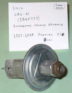 1937-1939 Pontiac P/8 NOS distributor vacuum advance 681-N - Picture 1 of 2