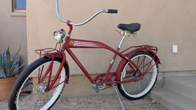 Nuevo Belgium Fat Tire Amber Ale 2008 Fieltro Bicicletas Cruiser Bike #063 de 800 26" Foto 1 de 4