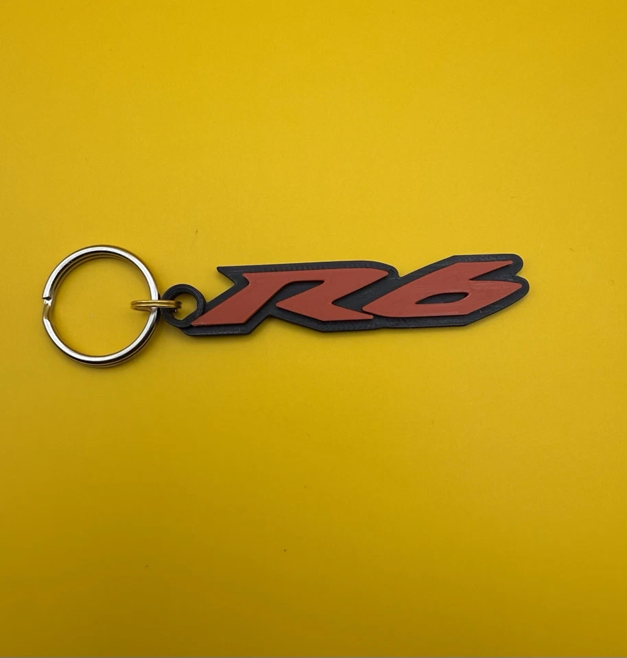 Yamaha R6 Keychain (3D Printed) - Image 1 of 1