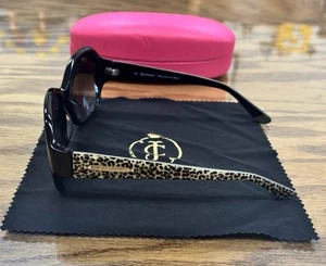 Juicy Couture Women's Cheetah Sunglasses 55mm 17mm 135mm JU567/S 0807 Y7 NICE - Picture 1 of 10