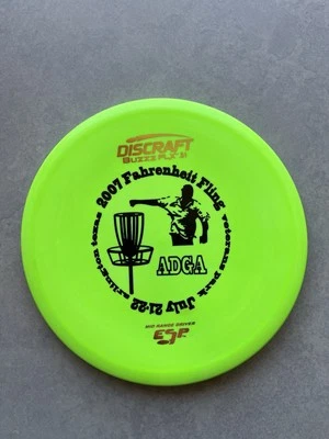 Discraft Buzzz FLX 2007 Fahrenheit Fling Tournament Disc 170g, New - Image 1 of 2