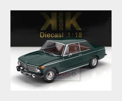 1:18 KK SCALE Bmw 1802 1-Series Facelift (Restyling) 1971 Dark Green KKDC181311 - Image 1 of 2