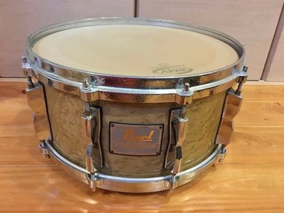 Pearl Zinthal Resonator Snare Drum 14x6,5 Birds Eye Maple Gold mit RMV Head - Bild 1 von 4