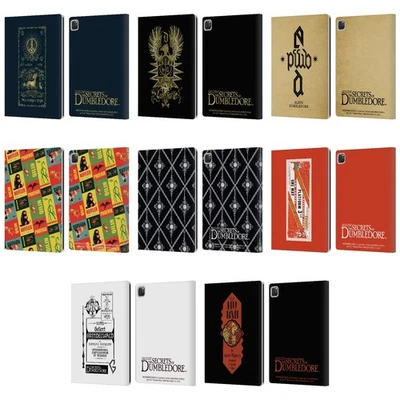 FANTASTIC BEASTS: SECRETS OF DUMBLEDORE GRAPHICS LEATHER BOOK CASE APPLE iPAD - Image 1 of 4