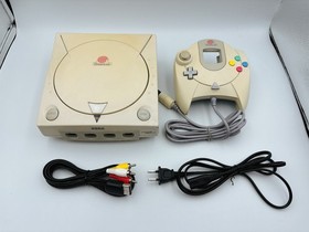 SEGA Dreamcast HKT-3000 Home Console - White Japan Tested Working