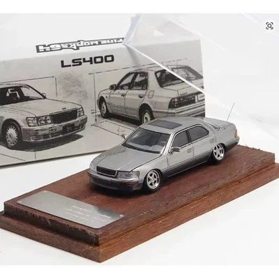 LEXUS LS400 XF10 (UCF10) - Lowered  - silver - FineWorks 1:64 - Immagine 1 di 4