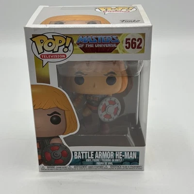 Funko Pop! Armadura de batalla He-Man #562 MOTU Masters of the Universe Foto 1 de 4
