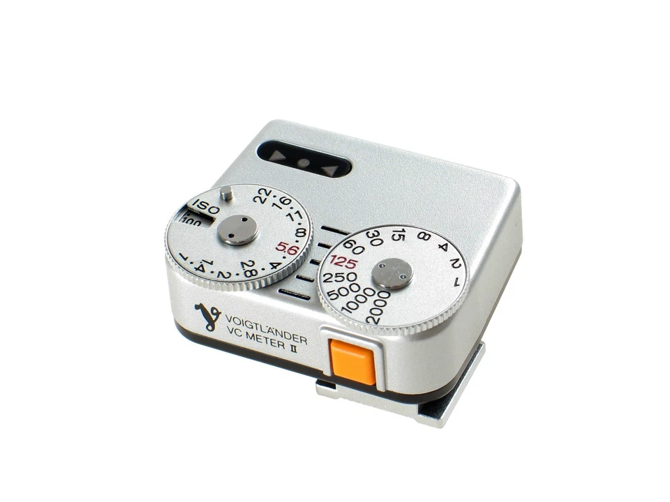 Nuevo medidor de luz plateado Voigtlander VC Meter II 2 Cosina sin usar Foto 1 de 1