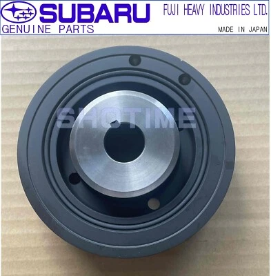 SUBARU GENUINE 93-00 IMPREZA GC8 WRX STI EJ20G EJ20K Crank Shaft Pulley - Image 1 of 2