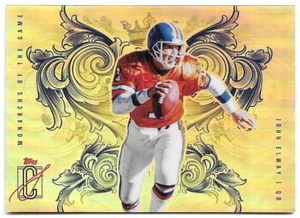 2025 Topps Signatures Series John Elway Monarchs Of The Game (Case Hit) HOF'er - Picture 1 of 2
