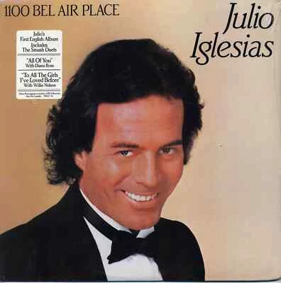 Julio Iglesias – 1100 Bel Air Place Vinyl LP Columbia QC 39157 Stereo - Image 1 of 2