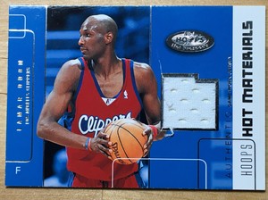 2002-03 Hoops Hot Prospects Hot Materials #9 Lamar Odom (Clippers)