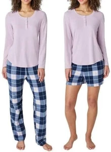Juego de pijama tejido gofre de 3 piezas Eddie Bauer para mujer - Imagen 1 de 16