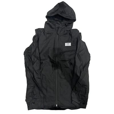 Sobrecamisa G-STAR Para Hombre Negra Nubes Lluvia Con Capucha Chaqueta L/S PVP £100 Foto 1 de 3