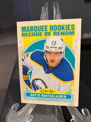 Arttu Ruotsalainen 2021-22 O-Pee-Chee Marquee Rookies #521 - Buffalo Sabres - Image 1 of 2