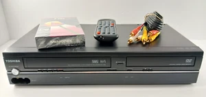 Toshiba SD-V296 DVD VCR Combo Player Recorder + Remote EXCELLENT Works - Picture 1 of 13