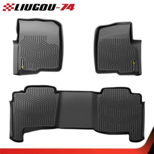 Fit For 2004-2008 Ford F-150 Super Crew Cab 3D Molded TPE Floor Mats Liners - Picture 1 of 12