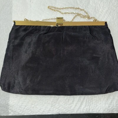 Cartera superior con bisagras ETRA vintage con cierre superior y cadena MOD GoGo Foto 1 de 3