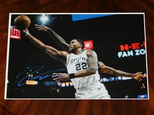 SAN ANTONIO SPURS RUDY GAY SIGNED 12X18 PHOTO NBA!!! - Picture 1 of 2