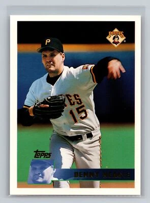 1996 Topps Denny Neagle #421 Pittsburgh Pirates - Image 1 of 2
