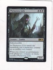 Magic: MTG: M2019: Phylactery Lich  **Foil**