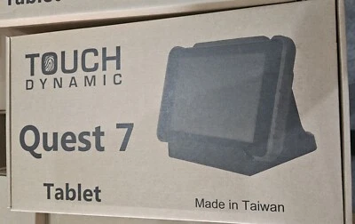 Tablet Quest 7 POS Touch Dynamic 64gb Storage 7" LCD 8GB RAM Bluetooth Wifi - Image 1 of 4
