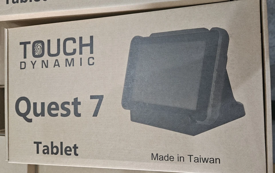 Tablet Quest 7 POS Touch Dynamic 64gb Storage 7" LCD 8GB RAM Bluetooth Wifi - Image 1 of 4