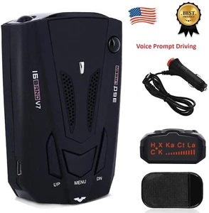 Best Laser & Camera Radar Detector Cop Cars Police Scanner Real Kit 360 Degree - Picture 1 of 12