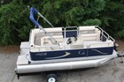 New 16 ft electric pontoon boat with Electric 7.5 Mercury Avatar ---