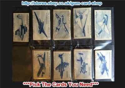 CARRERAS TURF SLIDES BRITISH AIRCRAFT 1953 (G/F) ***PICK THE CARDS YOU NEED*** - Image 1 of 4