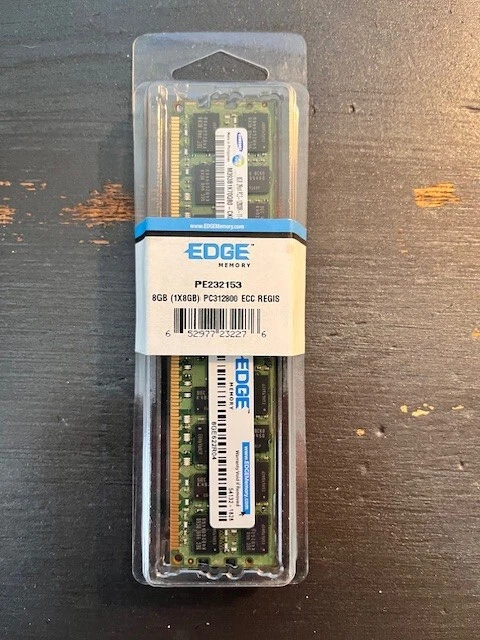 Edge Memory (PE232153) 8GB PC3-12800 DDR3 SDRAM DIMM 240 Pin Memory - Image 1 of 1