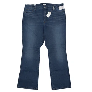 Good American Good Curve Bootcut Jeans GCVBL67T INDIGO422 Size 24 Inseam 33.5" - Picture 1 of 5