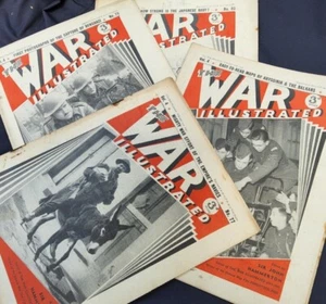 WW2 Illustrated Magazine x 4 Rare Collectable Magazines 77-80 Feb-March 1941 - Picture 1 of 5