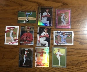 Lote de 10 tarjetas Topps Kwang Hyun Kim 5 RC 2 paralelos Cardenales de San Luis - Imagen 1 de 1