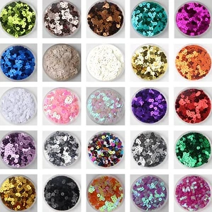 Hardy'sTextile Diameter4mm Flat Round Sequins for Custume Dancewear Craft Cutout - Imagen 1 de 48