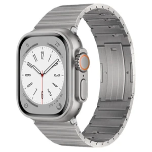 Titanium Band for Apple Watch Ultra 10 9 8 7 SE 6 5 4 3 2 1 iWatch Metal Strap - Picture 1 of 13