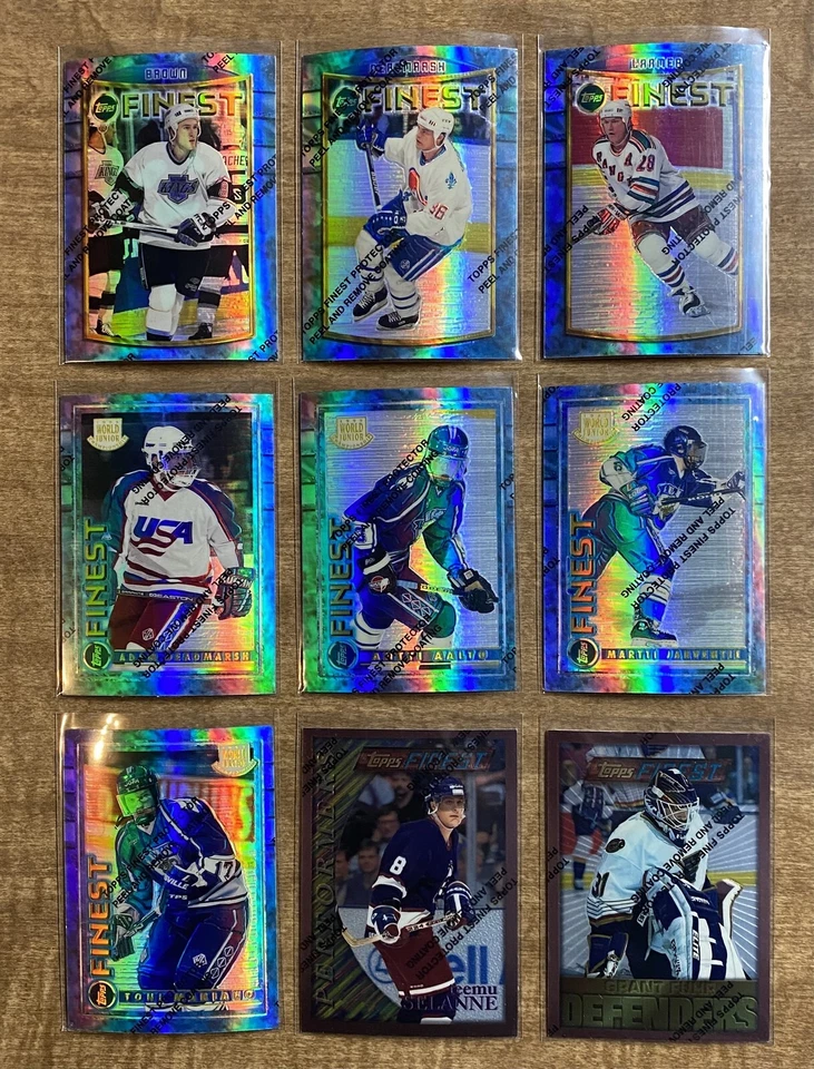 Grant Fuhr 1996-97 Finest Bronze #113 - Blues - Image 1 of 1