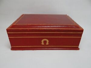 Omega Constellation Watch Box, in Leather, Vintage 1950's  