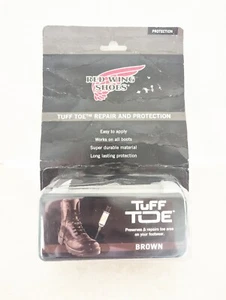 Red Wing Tuff Zehenreparatur und Schutz braun konserviert repariert Zehen für Stiefel NEU - Bild 1 von 6