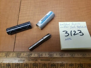 Cortador de radio Weldon 1/16" radio 3/8" vástago pn CR2-2 Nos EE. UU.  - Imagen 1 de 4