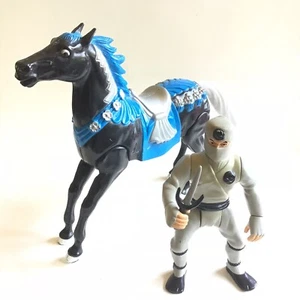 Oji-San & Windspirit Horse & Sai Vintage Ninja Warriors Hasbro 1986/87 5,5" - Bild 1 von 11