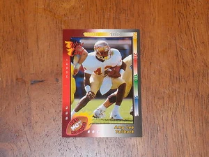 1992 WILD CARD WILDCARD FOOTBALL RED HOT ROOKIES SILVER AMP LEE 2 OF 30 #2 - Picture 1 of 2