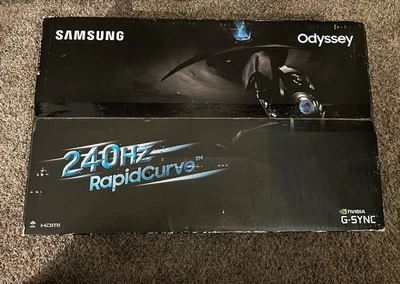 Samsung CRG50 Series 27'' Full HD LED Curved Business Monitor - C27RG50FQN - Image 1 of 2