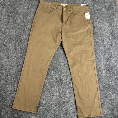 Lucky Brand 121 Pants Mens 38X30 Slim Straight Stretch Five Pocket Pants New  - Image 1 of 4