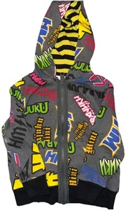 Harakiri Zip Up Hoodie. Multicolored, Lightweight, Stylish. Unisex Size 2t - Picture 1 of 4